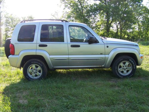 2002 jeep liberty limited edition sport utility 4-door 3.7l