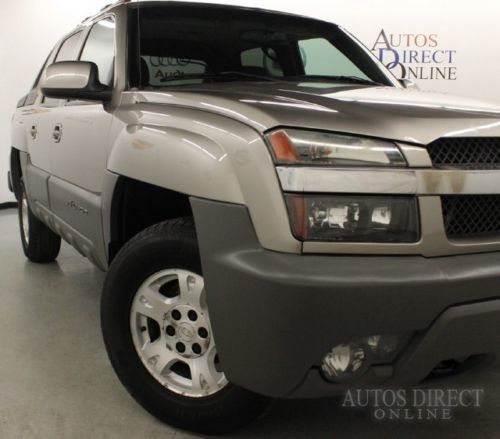 We finance 02 avalanche crew cab z71 4wd clean carfax sunroof cloth bench seat