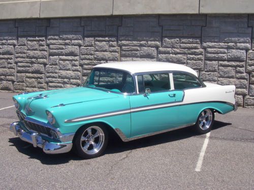 Beautiful 1956 chevy bel air nicely restored great options ready to show or go!