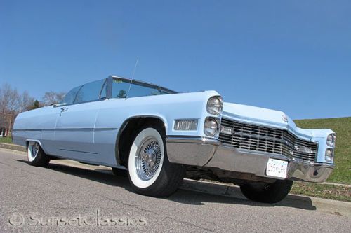 Classic 1966 cadillac coupe de ville convertible nicer than lincoln/rolls royce!