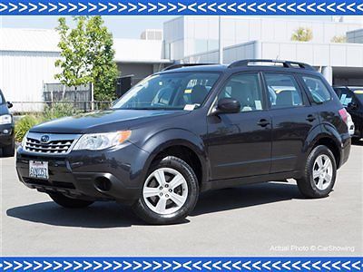 2012 forester 2.5x: exceptionally clean, offered by authorized mercedes dealer