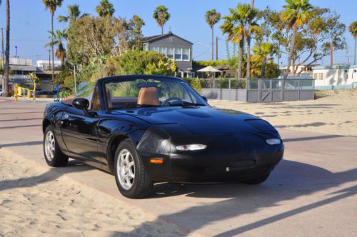 95 mazda miata mx-5 convertible automatic original owner leather