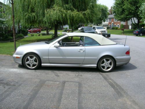 2002 mercedes-benz clk 430 convertable, dealer added amg package