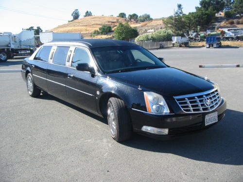 2007 cadillac dts limousine made by lcw automotive tx