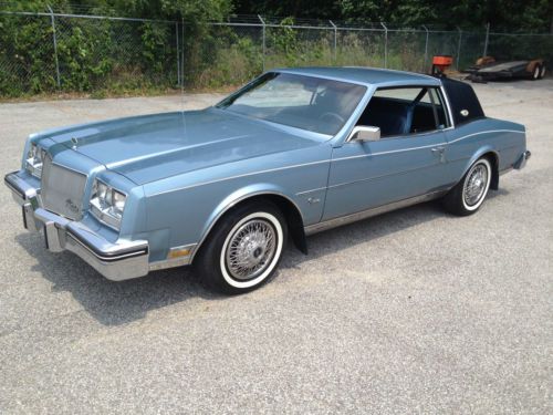 1985 buick riviera std, one owner, garage kept