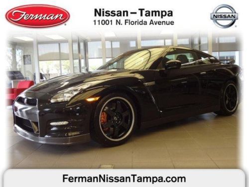 New 2014 nissan gt-r 2dr cpe black edition awd