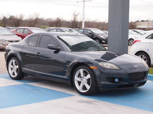 2004 mazda rx8 sport coupe leather alloys manual trans tint no reserve texas