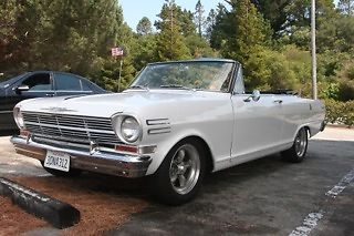 Chevrolet: 1962 convertible nova