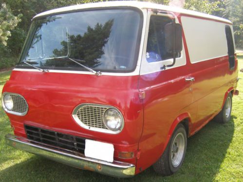 1964 econoline (falcon) 6 door van inline 6 cylinder 3 speed trans has potential