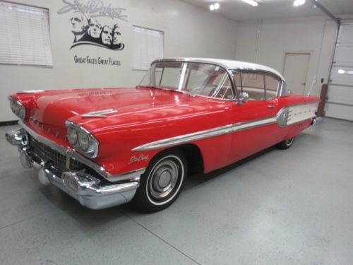 1958 Pontiac Star Chief 2 Dr. Hardtop Coupe...A  Nice Driver w/ Continental kit, US $21,500.00, image 1