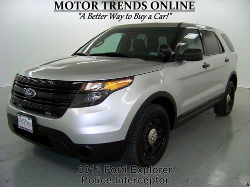 2013 utility police interceptor decomissioned only 9k miles rear cam blind spot