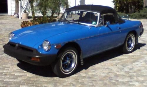 1979 mg-b super car no reserve