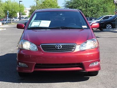 2005 toyota corolla s 1.8l 4 cylinder 4 spd automatic front wheel drive abs