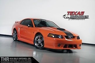 2004 ford mustang roush stage 2 in competition orange 1 of 1 made! must see