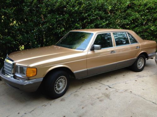 1985 mercedes-benz 500sel base sedan 4-door 5.0l