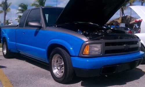 1997 s10 ext cab with a v8 turbo charged lsx swap