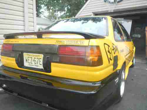 Buy used AE86 TRUENO TOYOTA COROLLA 4AGE TWIN CAM NO ...