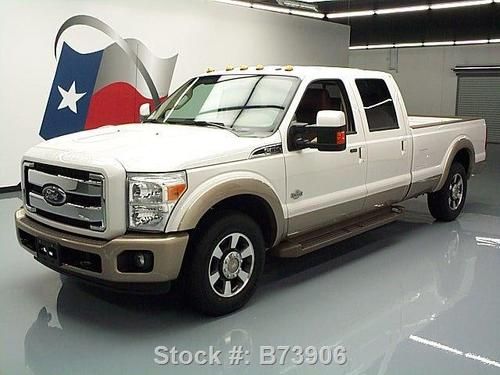 2012 ford f350 king ranch crew longbed rear cam only 4k texas direct auto