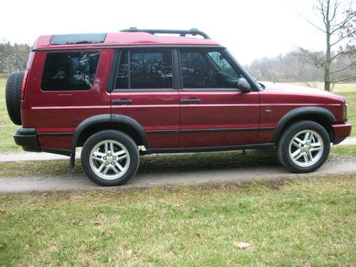 2004 land rover discovery se awd sony blue tooth stereo low miles