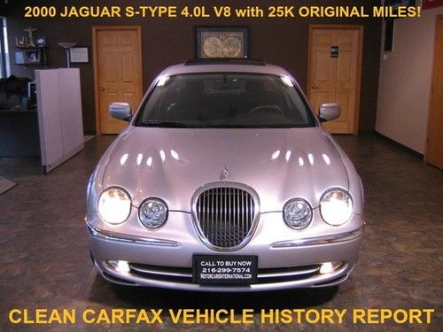 2000 jaguar s-type leather roof alloy service auto clean owner history report