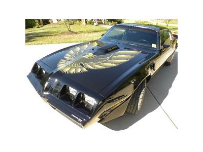 1979 Trans Am Black w/gold decal automatic V8 6.6 liter Back buckets w/center, image 1