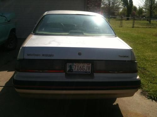 1987 ford thunderbird turbo coupe 2.3 turbo 5 speed