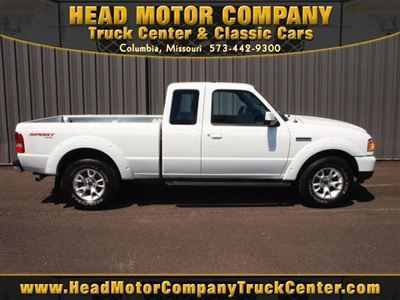 2011 ford ranger sport 4wd 4dr supercab automatic low miles 126 oxford white