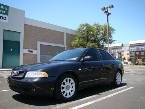 2001 audi a4 5 speed, quattro. leather, bose, sunroof! look!