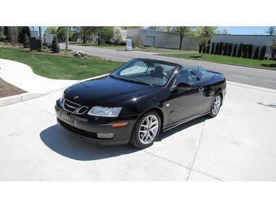 Luxury convertible! aero  turbo!serviced! no reserve! two tone leather!210 hp!04