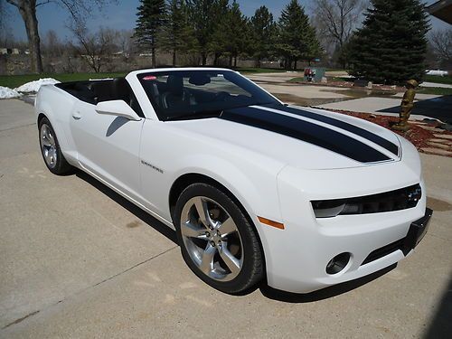 2011 camaro 2lt convertible with rs package