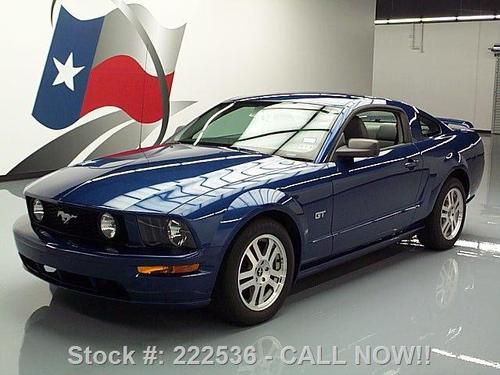 2006 ford mustang gt premium 5-spd leather nav dvd 49k! texas direct auto