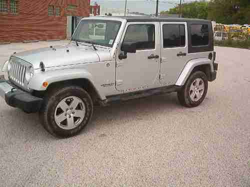 Buy used 2008 JEEP WRANGLER SAHARA 4 DOOR HARDTOP T TOP ...