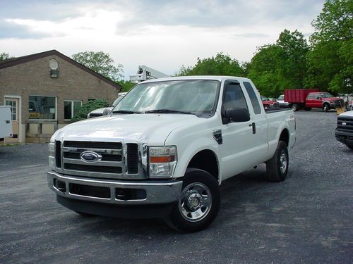 2008 ford f250 extended cab 4x4 superduty p/u short bed leather seats  cheap!!