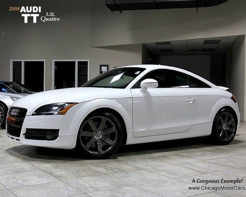 2008 audi tt 3.2 quattro coupe only 24k miles navi magnetic ride 18s xenons ipod