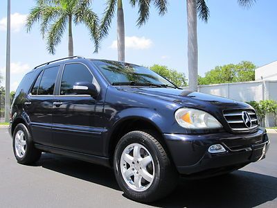 Florida low 69k ml500 awd 4matic navigation leather heated super nice!