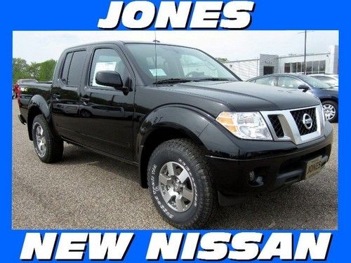 New 2013 nissan frontier 4wd crew cab pro-4x msrp $32235