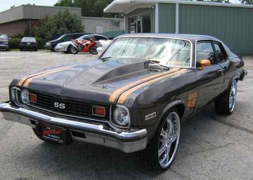 1974 chevrolet nova custom hatchback 2-door 6.7l