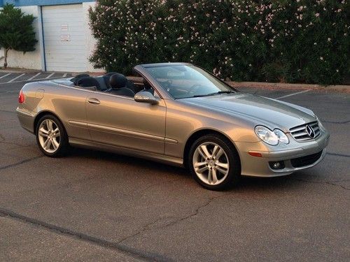 2006 mercedes clk350  convertible, very nice condition, clean carfax