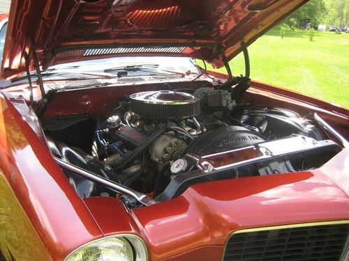 1971 chevrolet camaro 71 chevy v8 stroker engine auto split bumper low reserve!