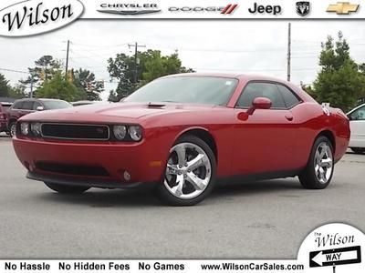 Rt 5.7 r/t hemi leather manual sport coupe challenger clean low miles