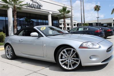 2007 jaguar xk8 convertible low miles 1-owner call greg 727-698-5544 cell