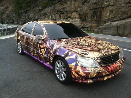 2000 mercedes-benz s430 this is the gartel "tiger's eye" show car!!!