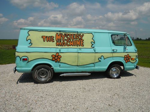 1968 chevy panel van mystery machine