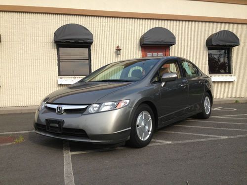 2007 honda civic hybrid fully loaded w/ navigation and xm radio very low reserve