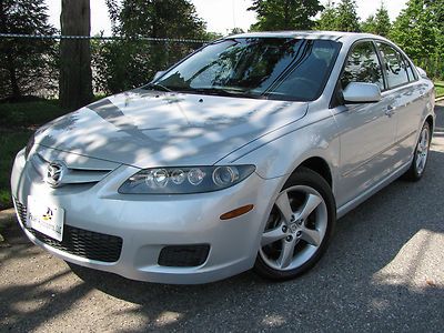 07 6i sport immaculate new tires 30 mpg cd changer auto silver black cold ac nj