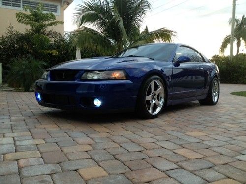 2003 sonic blue ford mustang cobra 750 rwhp!