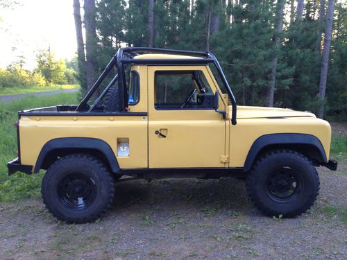 1986 land rover defender pickup - off road certified - legally imported