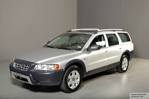 2005 volvo xc70 awd cross country heated seats sunroof leather wood t5 alloys