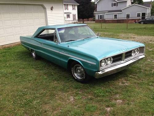 1966 dodge coronet 440 hardtop 2-door 318