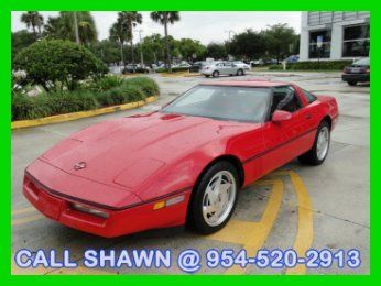 1988 corvette, 1 owner, only 21,000miles, just traded in!!, mercedes-benz dealer